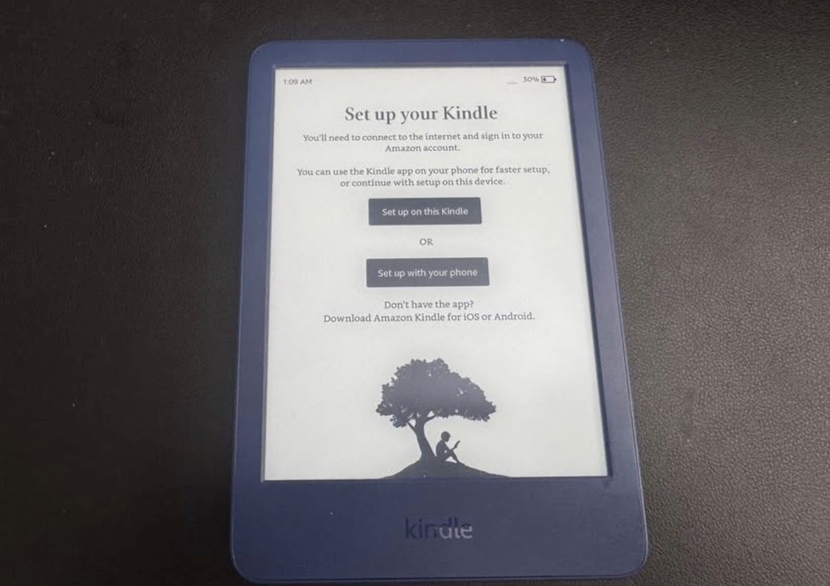 Kindle 16gb Blue