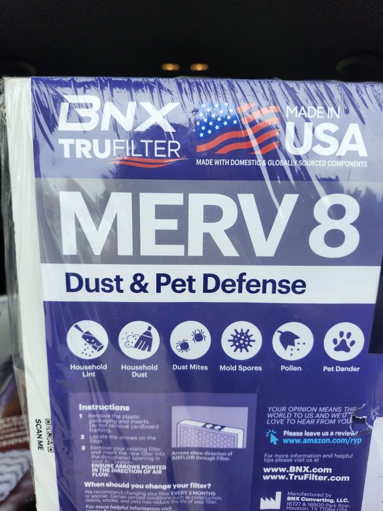 BNX TruFilter Air Conditioner Filters