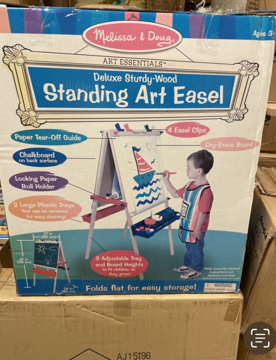 Melissa And Doug Art Easel With White Board for Sale in Jersey City, NJ -  OfferUp