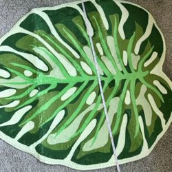 New Monstera Rug