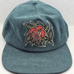 Take To The Grave Hat Rose Style Like New