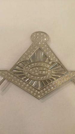 Masonic belt buckle