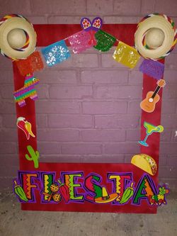 Fiesta picture frame