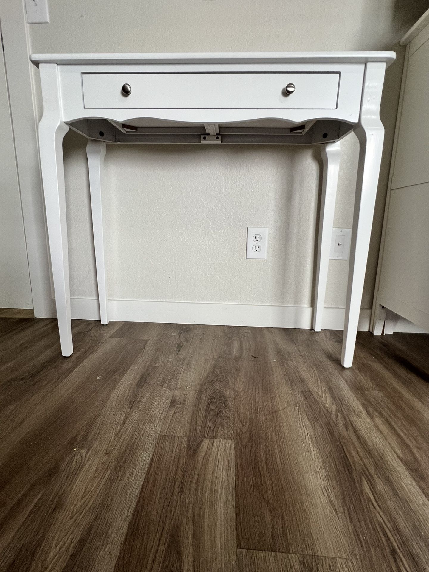 White Console Table