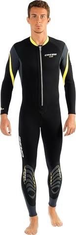 Cressi Men's Front-Zip Full Wetsuit for Water Activities - Bahia 2 mm Man: LUI