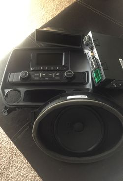 Stock radio and speakers (2016 Chevy Silverado)