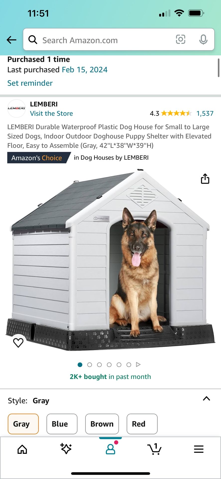 Dog House - Still In Box