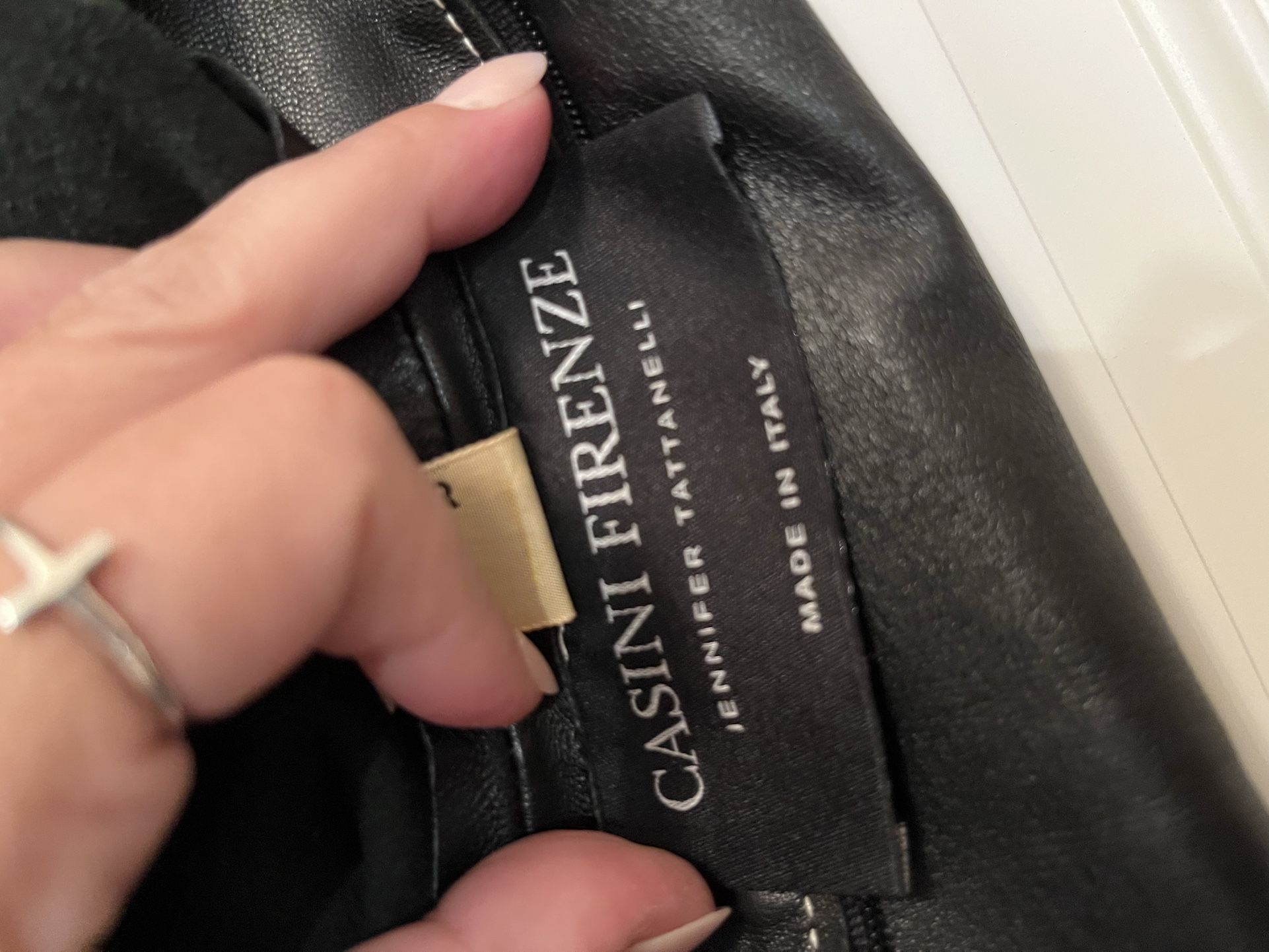 Genuine Leather Jacket Size Medium