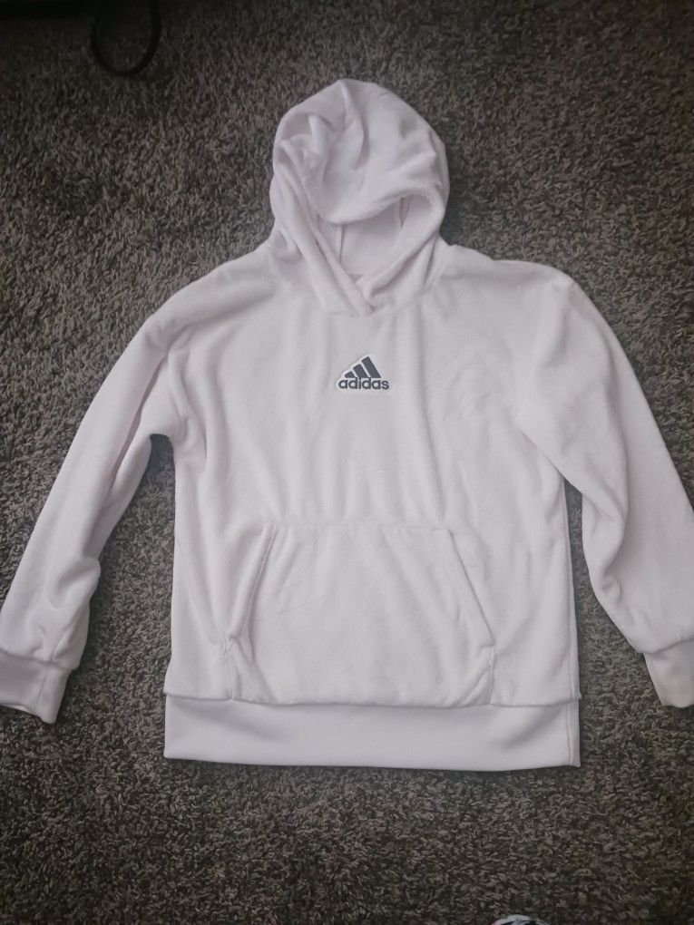 Adidas Hooded Sweatshirt Girl's Size 10/12