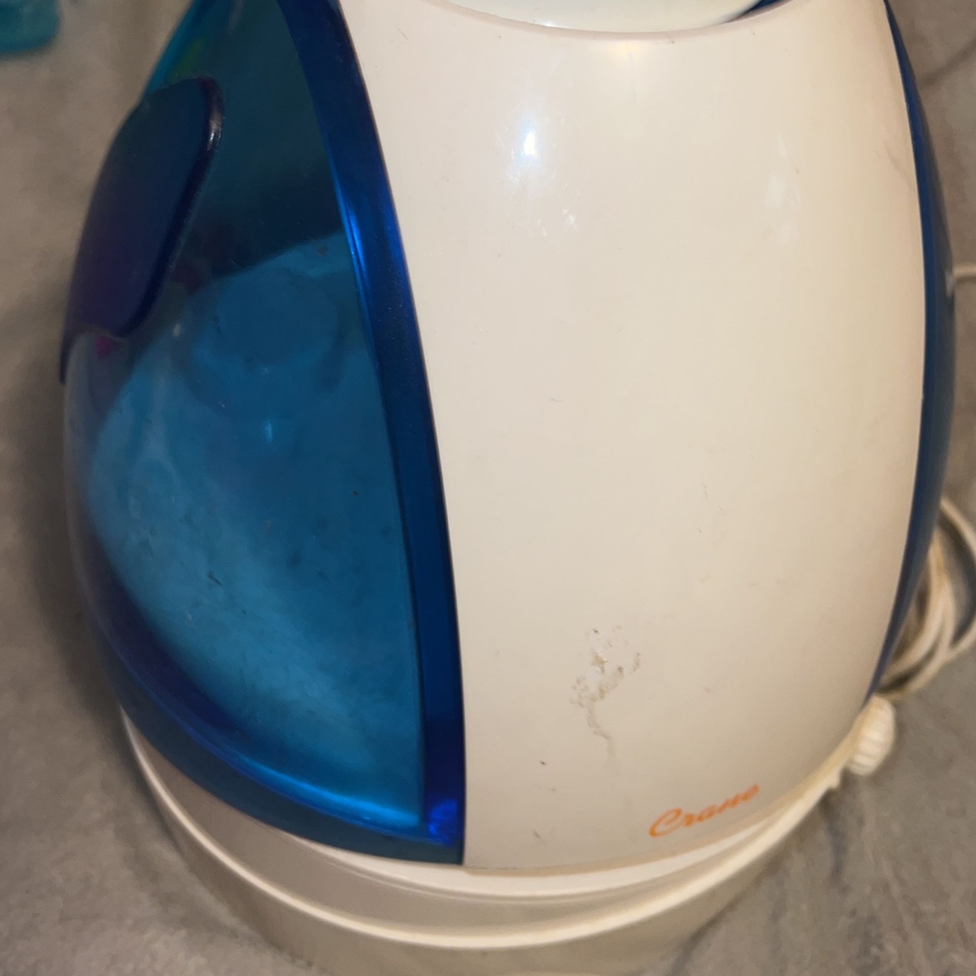 Blue Humidifier For Allergy Season