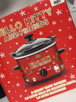 Hello Kitty 2-Quart Slow Cooker, Holiday Design with Temperature Settings