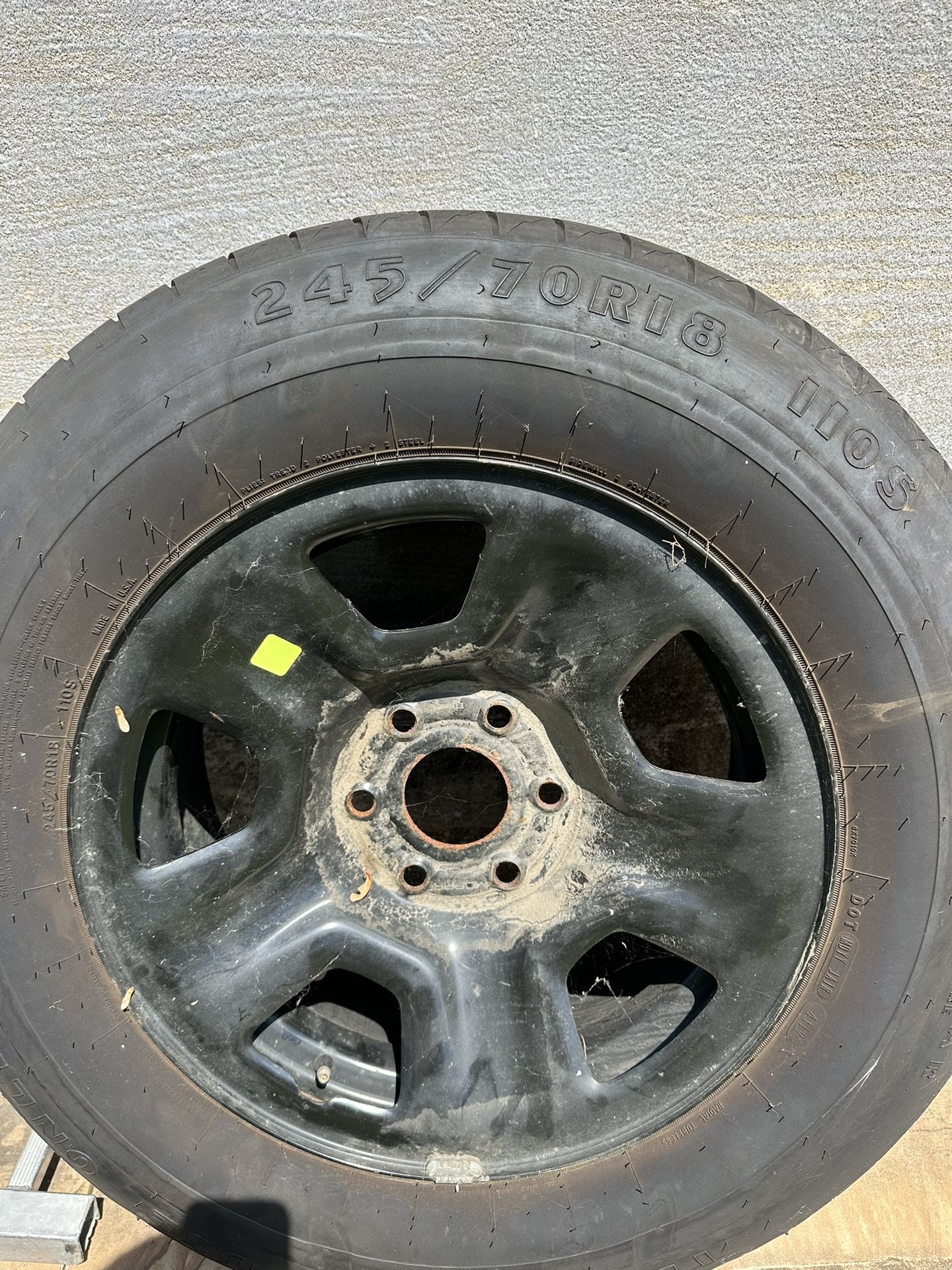 2020 Ram 1500 Spare Wheel & Tire