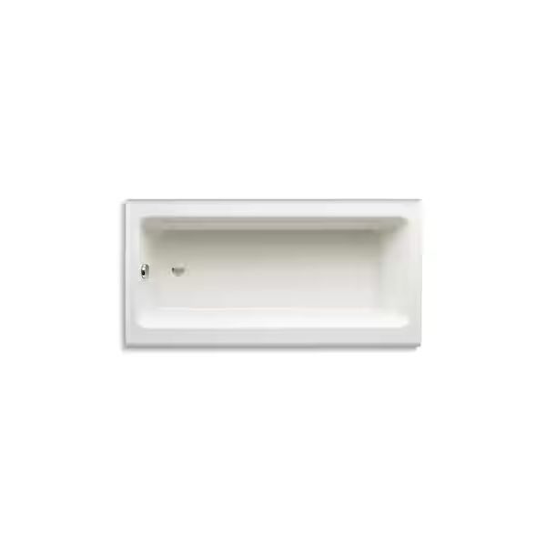 KOHLER Bellwether 60in x 30in Soaking Bathtub with Left-Hand Drain in White (CAST IRON)