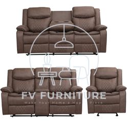 SALAS RECLINABLES NUEVAS A DESCUENTO DE BODEGA! INSTALACIÓN Y ENTREGA EL MISMO DÍA! 3 PAGOS MENSUALES! 