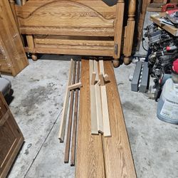 Solid Wood Bed Frame