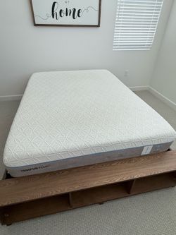 Queen Mattress w/ bed frame