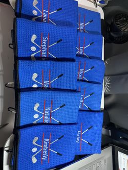 Embroidery Golf Towel