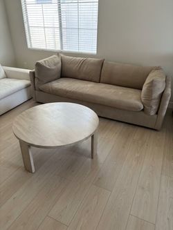 Pottery Barn Palmetto Leather Sofa
