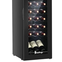 115V /60Hz 1.8Cu.Ft/2.8Cu.Ft Compressor Wine Cabinet Wine Rack 