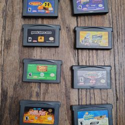 Nintendo GBA bundle set of 8