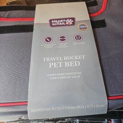 Travel BUCKET PET BED.