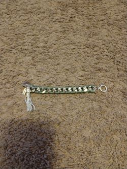 Green And Gold Bracelet