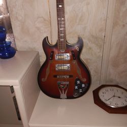 Horugel Semi hollow 60s Sunburst made in Japan