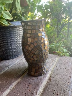 Mosaic Glass Tile Decorative Sconce (2)