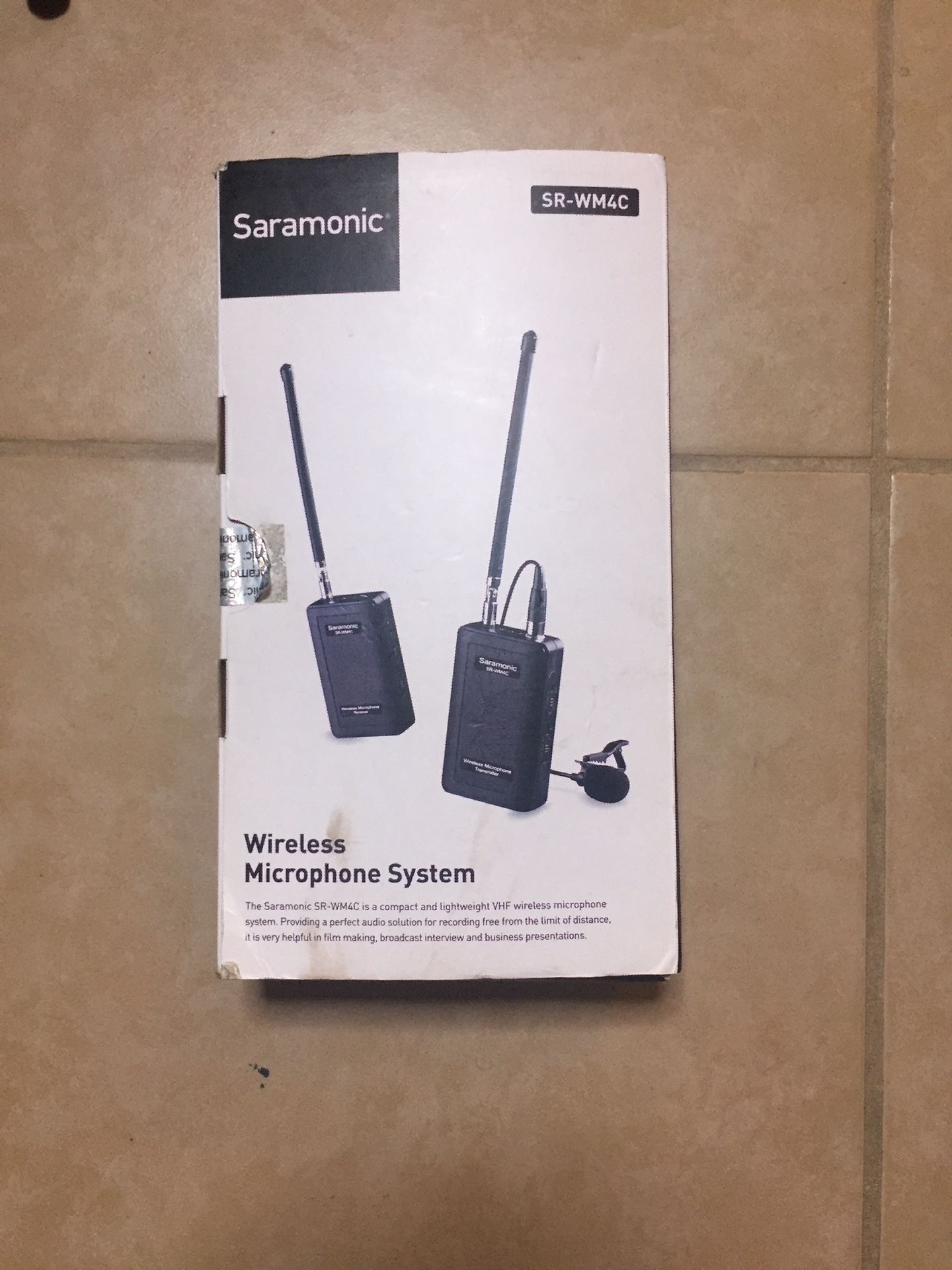 Saramonica wireless microphone for camera dslr and phone