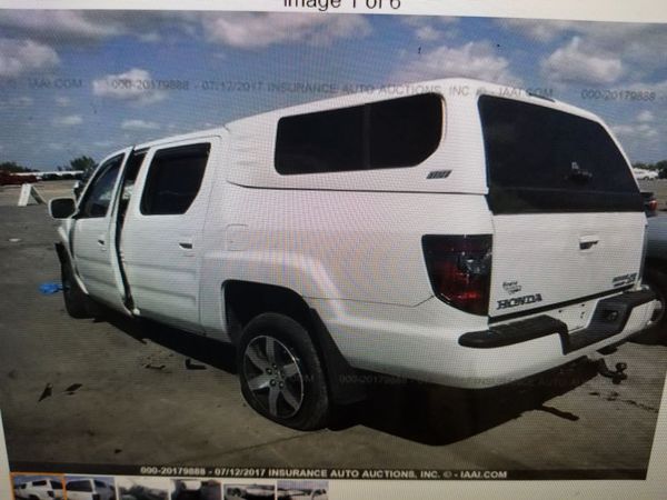 For parts a 2014 HONDA ridgeline CAMPER SOLD for Sale in ...