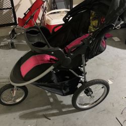 Jogger Pink Stroller 