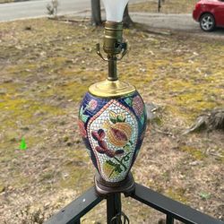 Vintage Mosaic Table Lamps