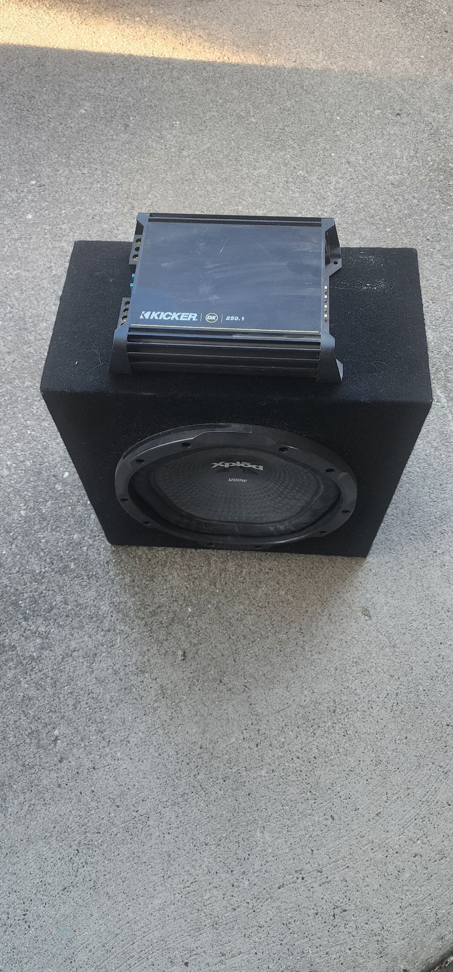 Subwoofer And Kicker