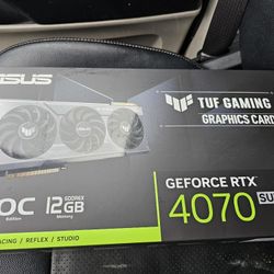 RTX 4070 SUPER ASUS TUF $470 Serious Buyers Only Please!!! 