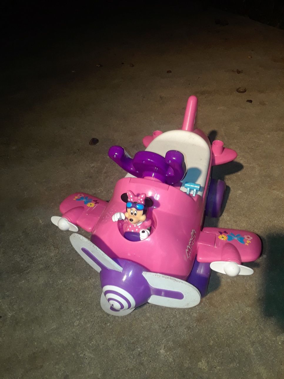 Ride On Toddler Minnie Mouse Airplane