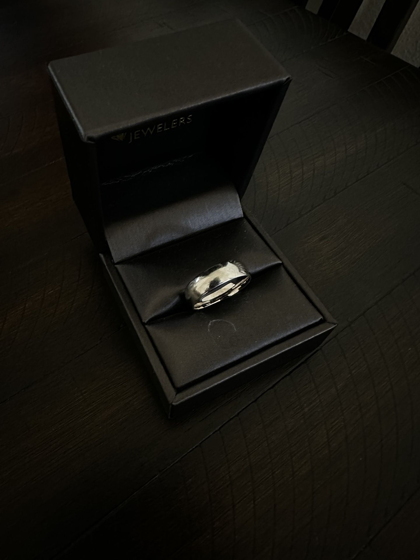 10 Karat White Gold Engagement Ring
