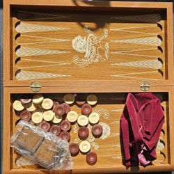 Wooden Backgammon Set