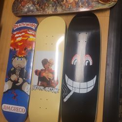 A Bunch Of Vintage Skateboards For Sale 80's 90's Skateboard 