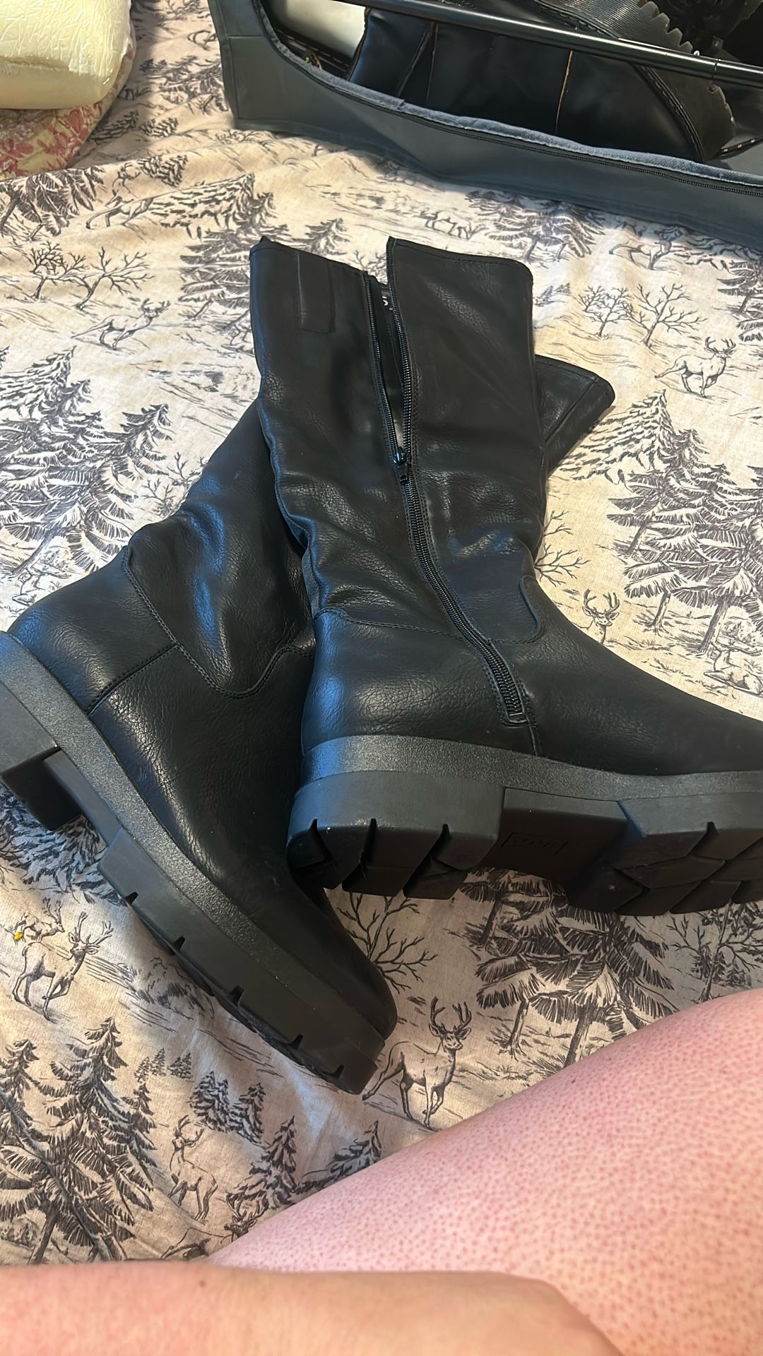 Black Woman’s Boots