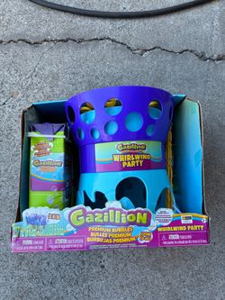 Gazillion Whirlwind Party Bubble Machine