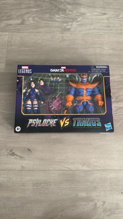 Psylocke Vs Thanos Marvel Legends Gamerverse