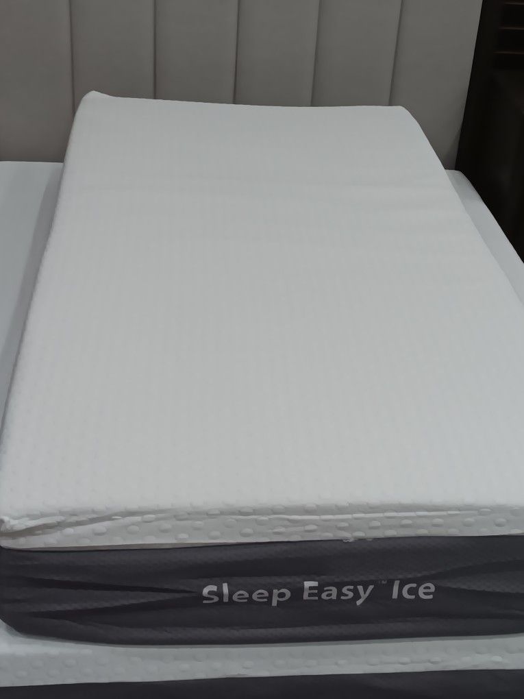 Now Available* Sleep Easy Ice Twin Mattress And Foundation Sets