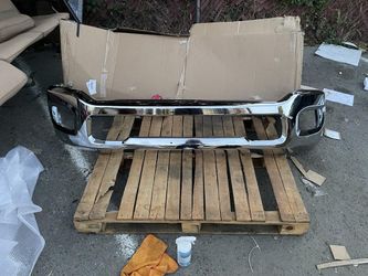 19-25 DODGE RAM 2500 MODELS OE STYLE CHROME REAR BUMPER