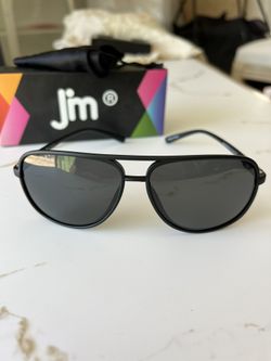 Retro polarized sunglasses (blue gray)