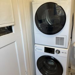 GE Washer & Dryer - Ventless, Apartment Size