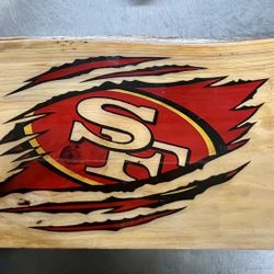 San Francisco 49ers Resin Plaque