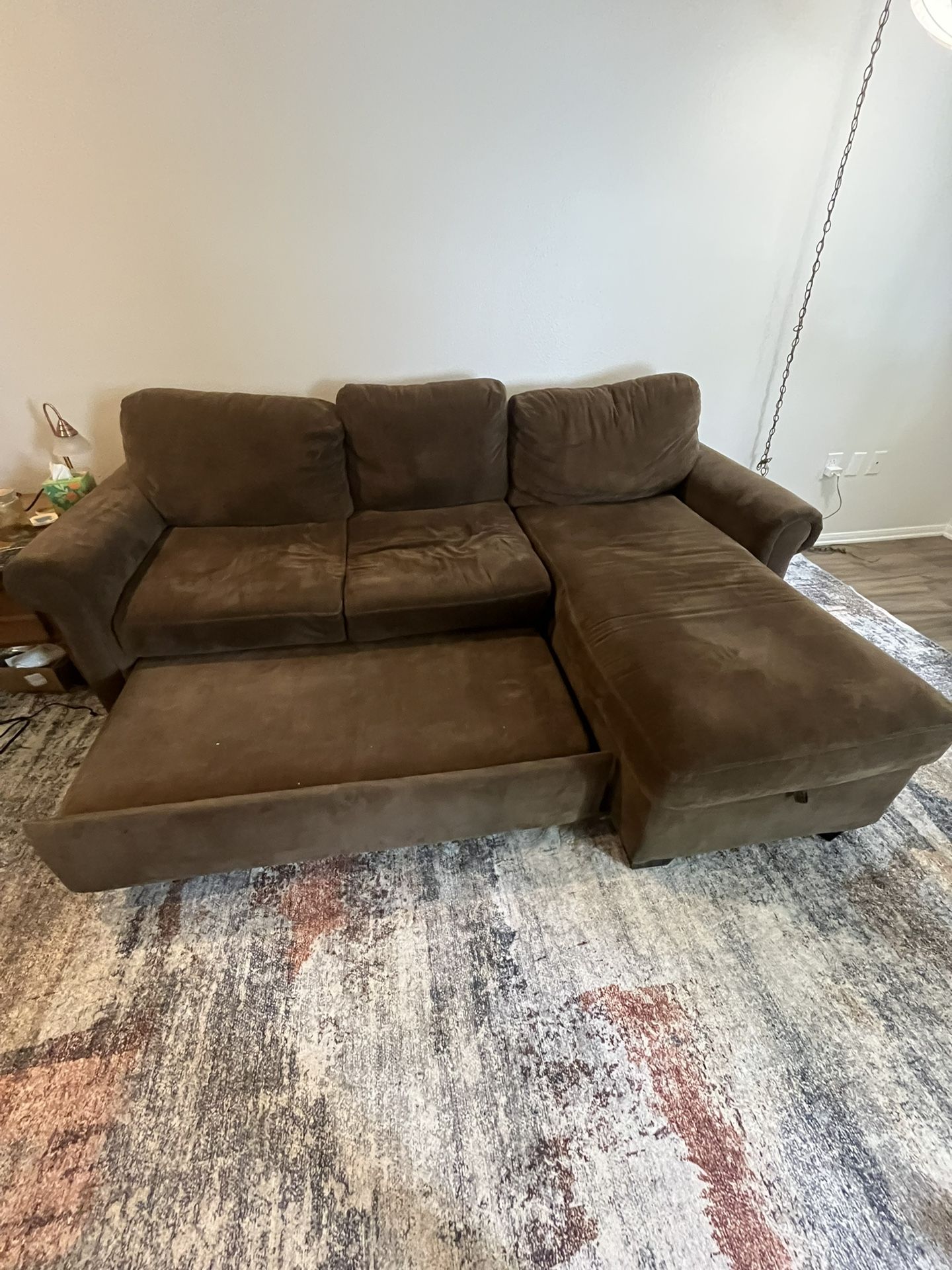 Sleeper Sofa With Storage Chaise