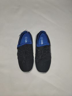 NEW Kids Boys Sneakers Shoes Size 11 Blue Black