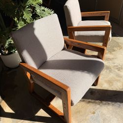 Mid Century Chairs - Pair