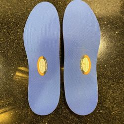 Ten Seconds Flat Foot Insoles Size Men’s 9 Women’s 10.5